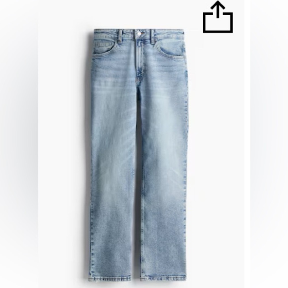 H&M slim straight jeans, size 6